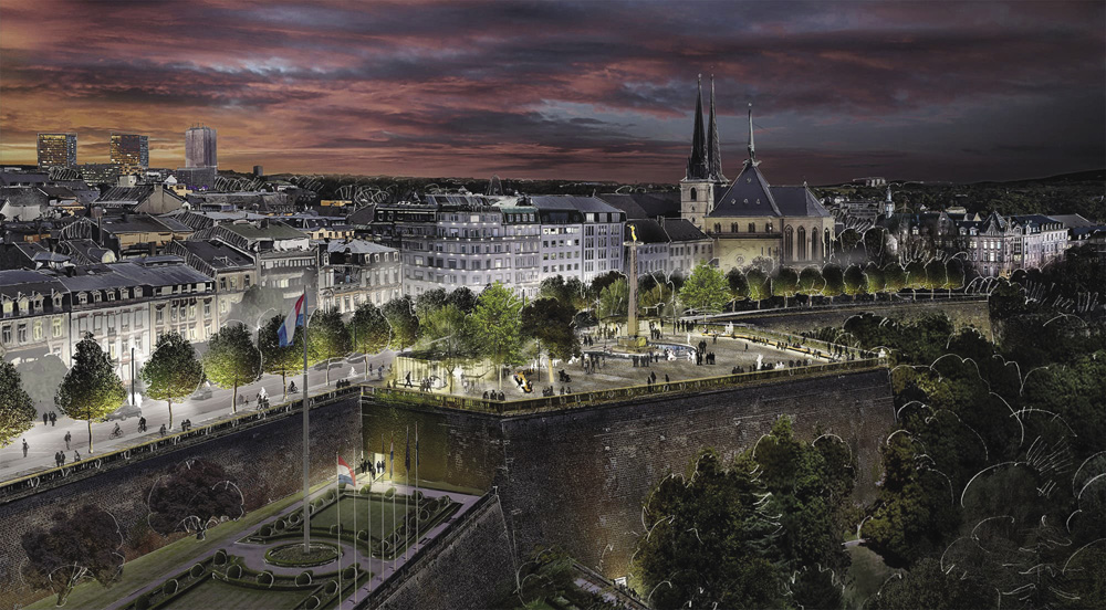 PLACE DE LA CONSTITUTION L - Luxembourg Ministère de la Mobilité et des Travaux publics Administration des bâtiments publics