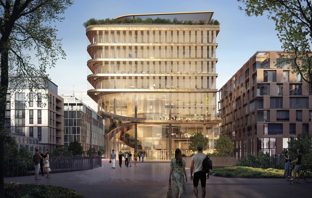 7	Kyklos à Esch-Belval Maître d’Ouvrage : Atenor et Arhs Architectes : HYP Architects & UNStudio