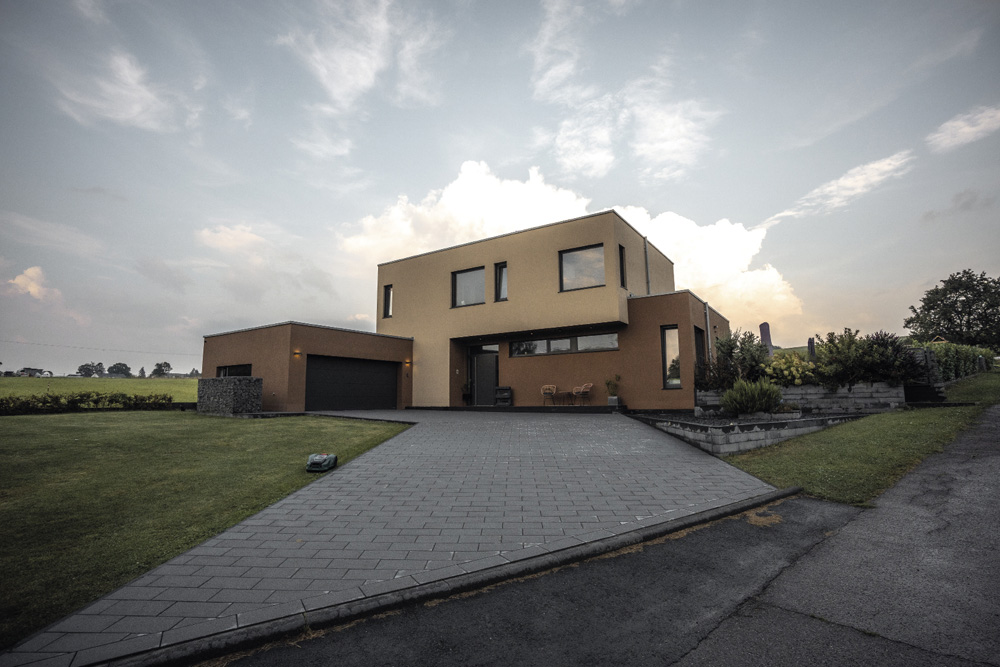 9	Nouvelle construction d’une maison unifamiliale - façade avant