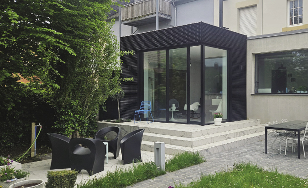Luxembourg-Bonnevoie, rue Pierre Krier: extension living