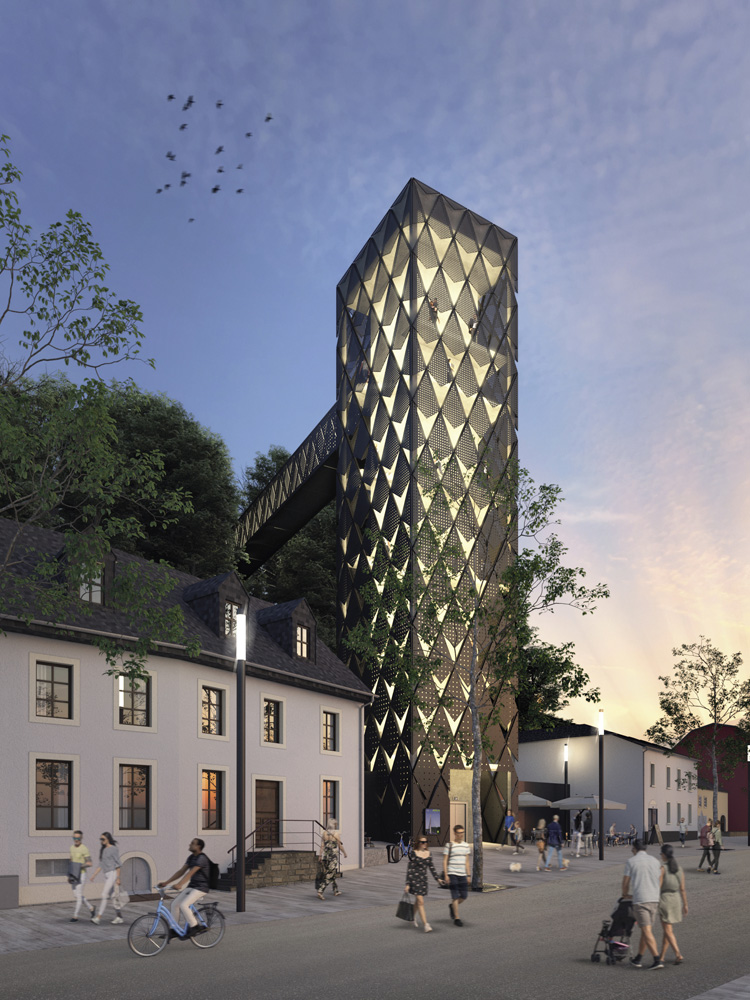 2	Lift Holleschbierg, Hesperange (L)