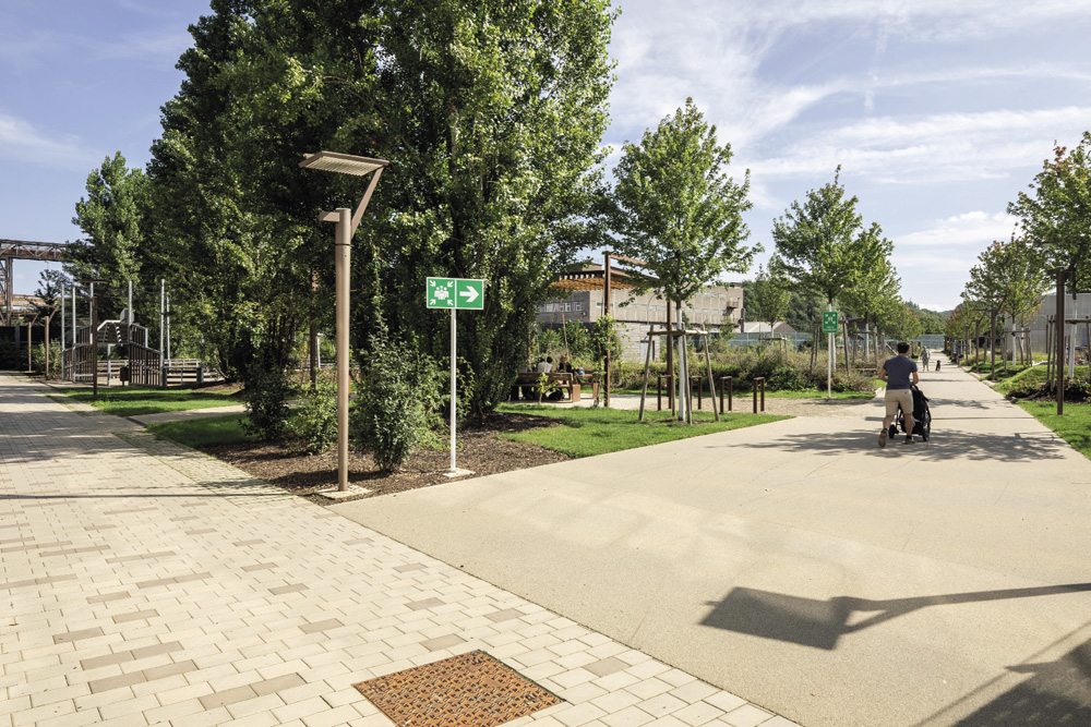 4 VUE PARC / PISTE CYCLABLE CENTRALE