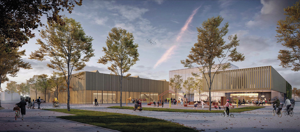 4	Extension du Centre Omnisports Henri Schmitz, Esch-sur-Alzette (L)