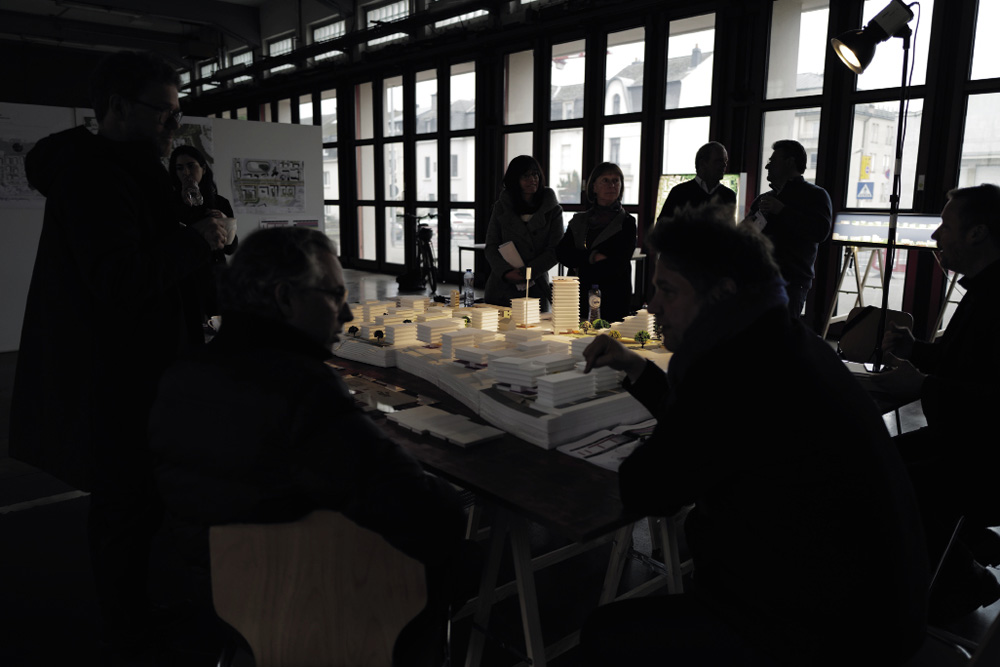 STADePARK: Blurring work and play to support informed decisions through a 1:200 scalemodel of the masterplan.