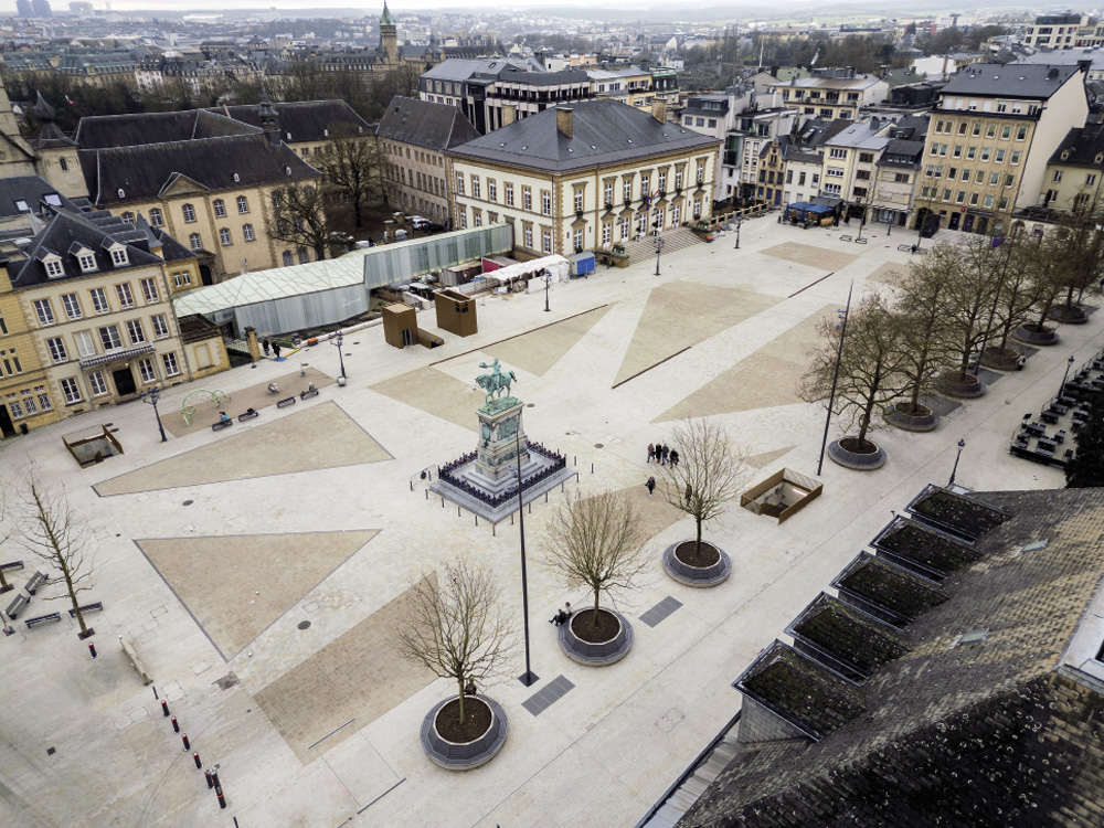 6	Réaménagement de la place Guillaume II Lieu : Luxembourg
