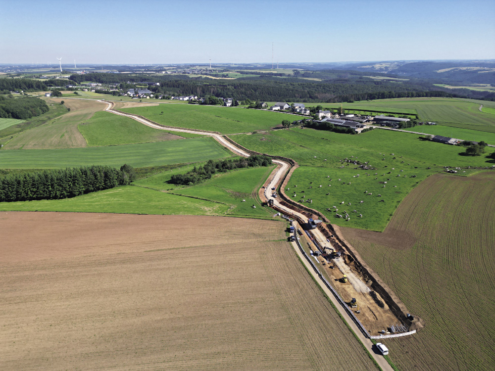 4 Lignes haute tension souterraines  (Creos Luxembourg)  > Etudes génie civil – mission complète